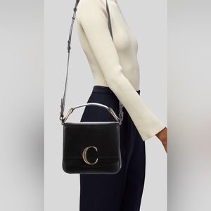 Chloé Leather C Crossbody Bag